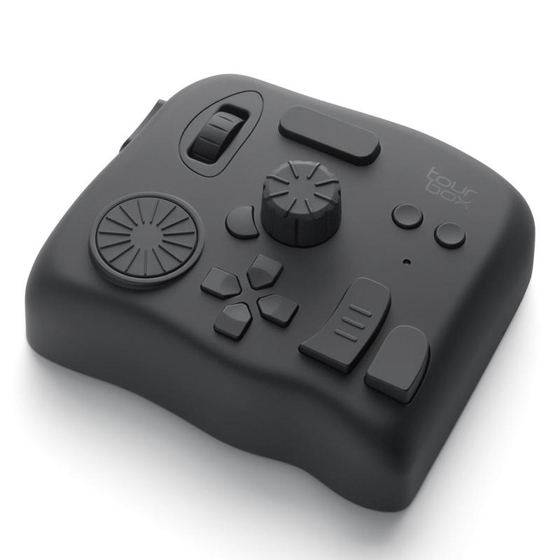 Controlador Bluetooth TourBox Elite para edição de fotos de vídeo